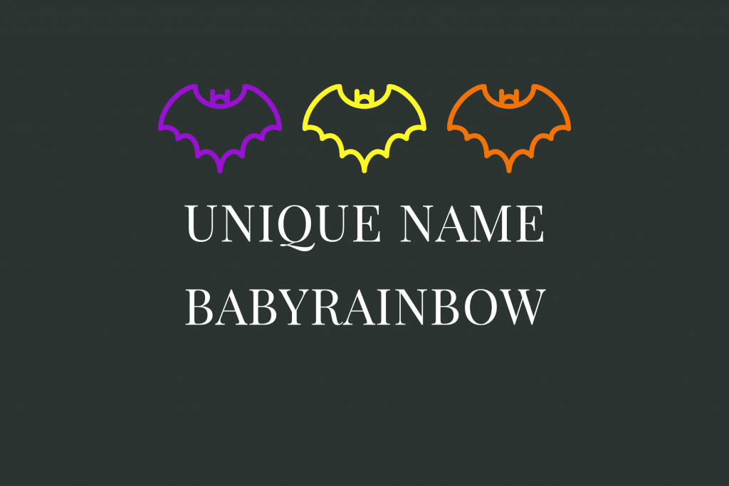 Unique name ibabyrainbow